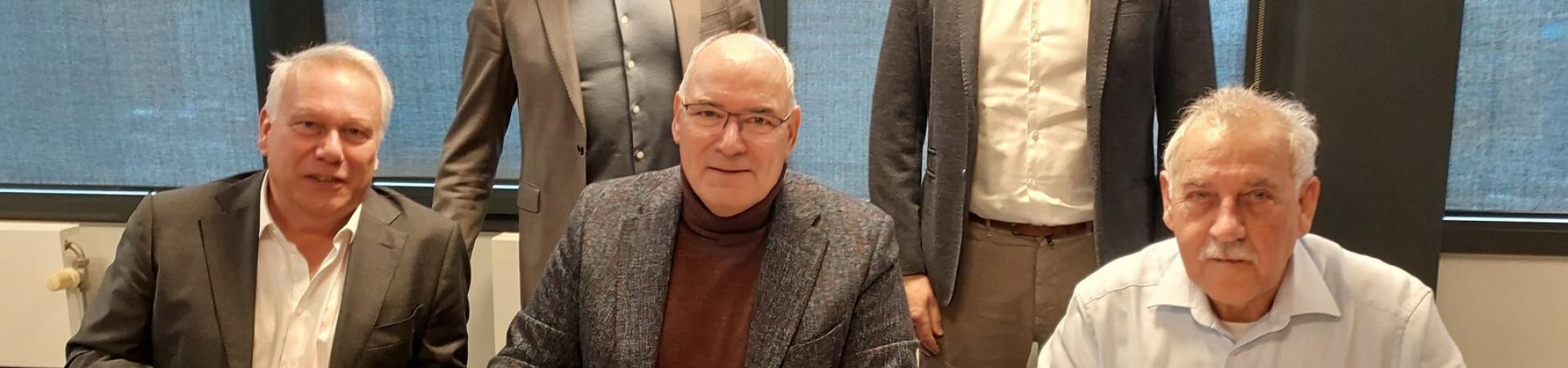 Ondertekening collectieve beveiliging Sliedrecht