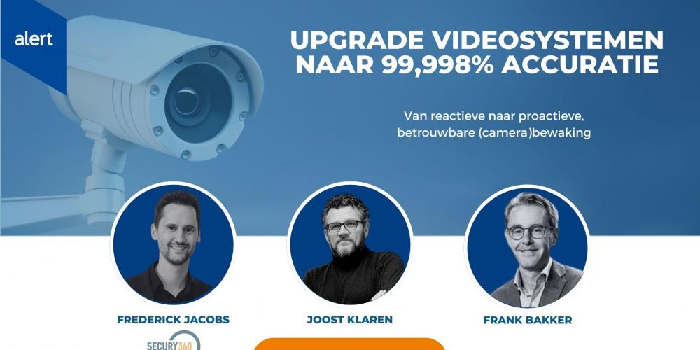 Live webinar: Upgrade videosystemen naar 99,998% accuratie