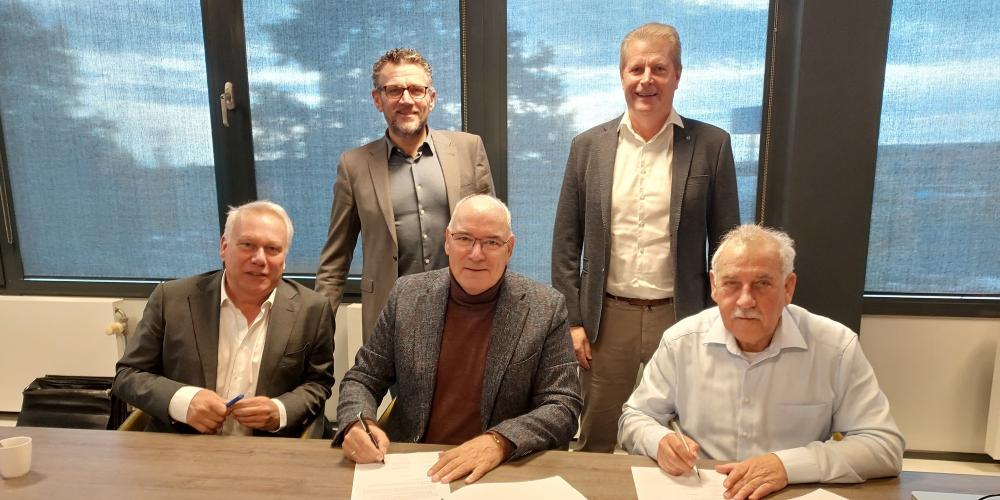 Ondertekening collectieve beveiliging Sliedrecht