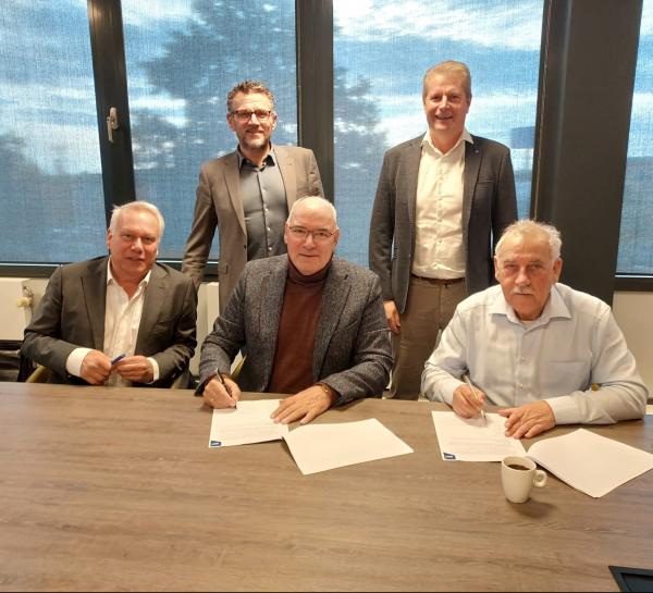 Ondertekening collectieve beveiliging Sliedrecht